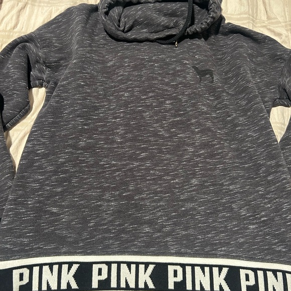 PINK Victoria's Secret Gray Hoodie - Picture 1 of 1